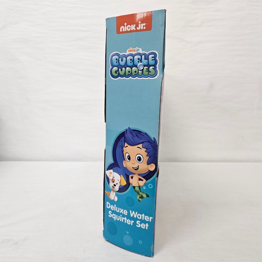 Nick Jr Bubble Guppies Deluxe Water Squirter Set 9 Pieces Gil Molly Ages 3+ New - Picture 6 of 6